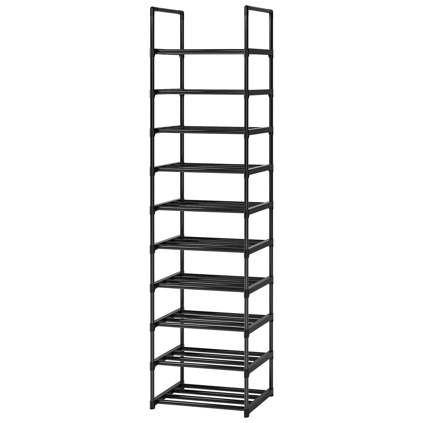 Shoe Rack, Sturdy Metal Shoe Rack Organizer,Narrow Shoe Rack,Shoe Racks for Closets,Shoes Rack,Shoe Stand,Shoe Shelf