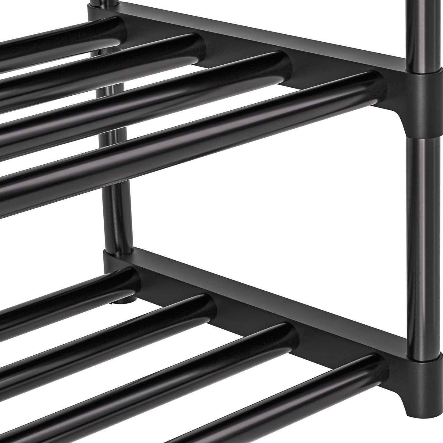 Shoe Rack, Sturdy Metal Shoe Rack Organizer,Narrow Shoe Rack,Shoe Racks for Closets,Shoes Rack,Shoe Stand,Shoe Shelf