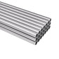 OYREL 10-Tier Metal Shoe Rack, Narrow Shoe Rack Organizer, Sturdy Shoe Shelf for Closets, Entryway, Bedroom, Garage - Silver