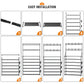 OYREL Shoe Rack 6 Tier Shoes Organizer 24-30 Pairs Shoe Racks for Closet Front Door Entrance Large Capacity Space Saving Shoe Storage Organizer with Multifunctional 5 Hooks and Side Pocket