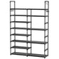 Shoe Rack Organizer 8 Tiers, Tall Shoe Racks Shelf Storage, 26-32 Pairs Vertical Large Rack,Stackable Shoes Racks for Entryway, Closet, Garage