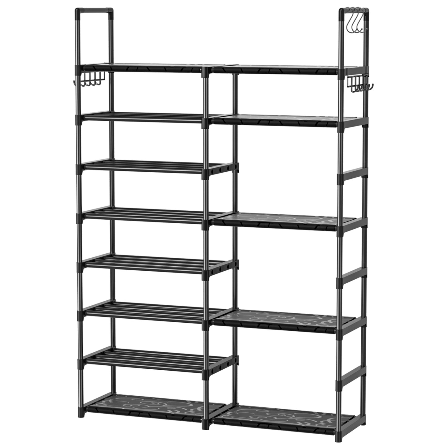 Shoe Rack Organizer 8 Tiers, Tall Shoe Racks Shelf Storage, 26-32 Pairs Vertical Large Rack,Stackable Shoes Racks for Entryway, Closet, Garage