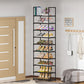 OYREL Étagère à Chaussures 10 Niveaux Gain de Place, Organisateur de Chaussures Grande capacité pour 20-25 Paires, Armoire à Chaussures métallique Haute et étroite, pour entrée, Salon, Chambre