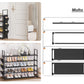 OYREL Scarpiera a 5 livelli, organizer per scarpe, 20-25 paia, scarpiera per armadio, scarpiera, organizer per ingresso, scarpiera salvaspazio