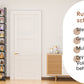 OYREL Étagère à Chaussures 10 Niveaux Gain de Place, Organisateur de Chaussures Grande capacité pour 20-25 Paires, Armoire à Chaussures métallique Haute et étroite, pour entrée, Salon, Chambre