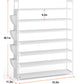 OYREL Shoe Rack 7 Tier Shoe Organizer Shoe Storage 28-35Pairs Shoe Rack for Closet Shoe Rack Organizer Entryway Shoe Holder Space Saving Shoe Shelf Shoe Stand Large Tall Shoe Tower Garage
