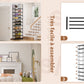 OYREL Étagère à Chaussures 10 Niveaux Gain de Place, Organisateur de Chaussures Grande capacité pour 20-25 Paires, Armoire à Chaussures métallique Haute et étroite, pour entrée, Salon, Chambre