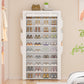 OYREL Shoe Rack 10Tier Large Capacity 50-56Pairs Beautiful Tall Shoe Shelf Free Standing Storage Cabinet Entryway Closet