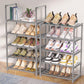 OYREL Tall Shoe Rack Narrow 10 Tier Shoes Rack 20 25 Pairs, Shoe Rack Organizer for Closet, Sturdy Metal Shoe Shelf, Durable Shoe Storage Stand Holder