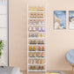 OYREL Tall Shoe Rack for Narrow Space,10 Tier Stackable Shoe Storage Organiser Large Capacity 20-25 Pairs,Premium Metal Frame Shoe Stand,Detachable Shoe Shelf for Hallway,Dressing Room,Bedroom,Closet