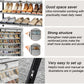 OYREL Shoe Rack 10Tier Large Capacity 50-56Pairs Beautiful Tall Shoe Shelf Free Standing Storage Cabinet Entryway Closet
