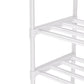 OYREL Sturdy Metal Shoe Rack Organizer, Narrow Shelf Stand for Closets