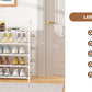 Shoe Rack 5 Tier Shoe Organizer Shoe Storage 20-25 Pairs Shoe Rack for Closet Shoe Rack Organizer Entryway Shoe Holder Space Saving Shoe Shelf Shoe Stand Large Tall Shoe Tower Bedroom Garage Door