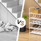 Shoe Rack 5 Tier Shoe Organizer Shoe Storage 20-25 Pairs Shoe Rack for Closet Shoe Rack Organizer Entryway Shoe Holder Space Saving Shoe Shelf Shoe Stand Large Tall Shoe Tower Bedroom Garage Door
