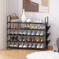 OYREL Scarpiera a 5 livelli, organizer per scarpe, 20-25 paia, scarpiera per armadio, scarpiera, organizer per ingresso, scarpiera salvaspazio
