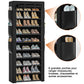 OYREL Étagère à Chaussures 11 Niveaux, Grande Armoire à Chaussures Haute pour 36-41 Paires de Chaussures, Stockage Chaussure-Organisateur avec Couverture étanche à la poussière
