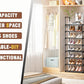 OYREL Shoe Rack Organizer 8 Tiers, Tall Shoe Racks Shelf Storage, 26-32 Pairs Vertical Large Rack,Stackable Shoes Racks for Entryway, Closet, Garage