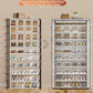 OYREL 10 Tier Shoe Rack Cabinet with Dustproof Cover, Large Capacity Shoe Stand Metal Frame, Shoe Racks Storage Space Saver for 50-56 Pairs Shoes, Shoe Shelves for Inside Wardrobe, Living Room,Hallway