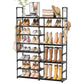 Shoe Rack Organizer 8 Tiers, Tall Shoe Racks Shelf Storage, 26-32 Pairs Vertical Large Rack,Stackable Shoes Racks for Entryway, Closet, Garage