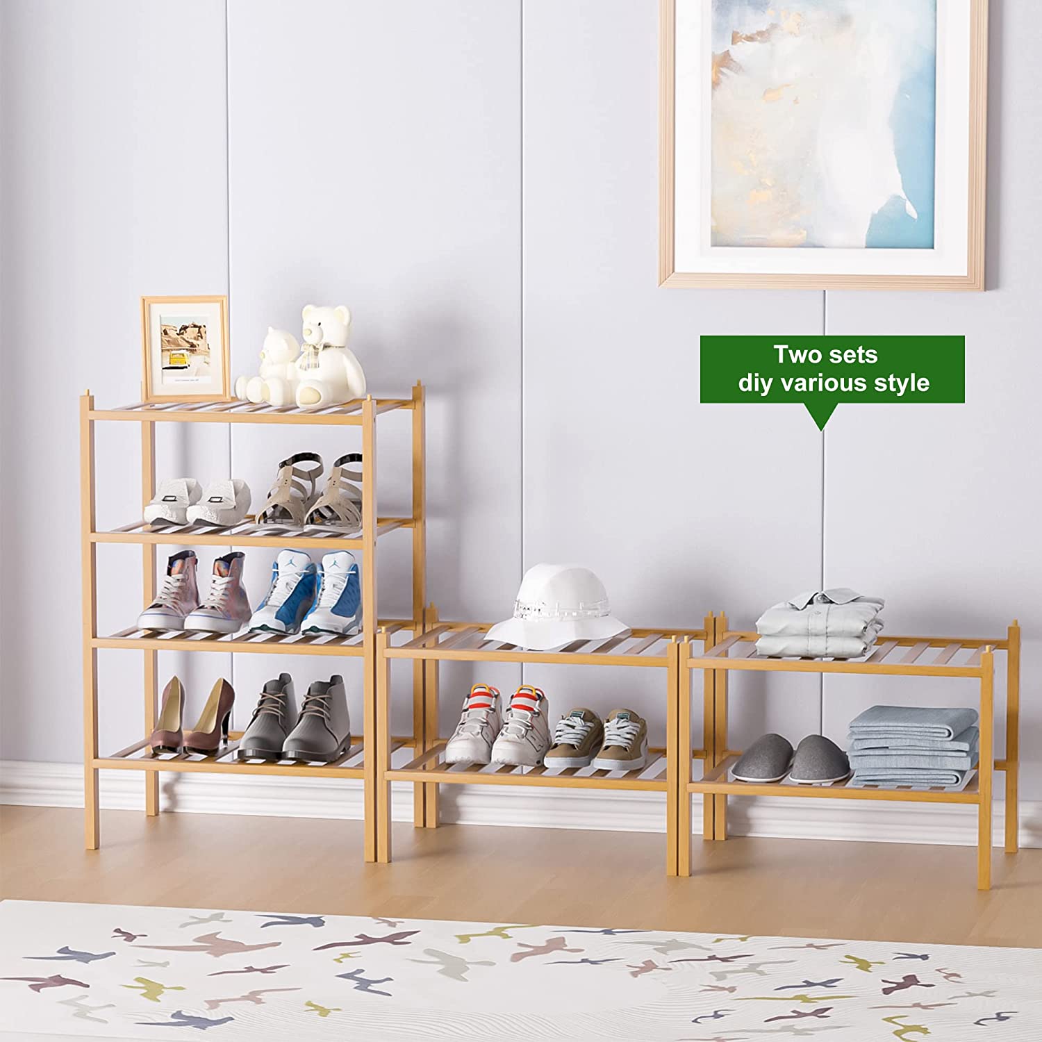 Low discount shoe rack