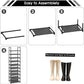 Shoe Rack, Sturdy Shoe Organizer for Closet,Shoe Rack for Closets,Shoe Rack for Entryway,Shoe Storage,Shoe Shelf, Free Standing Shoe Racks(10 Tier)
